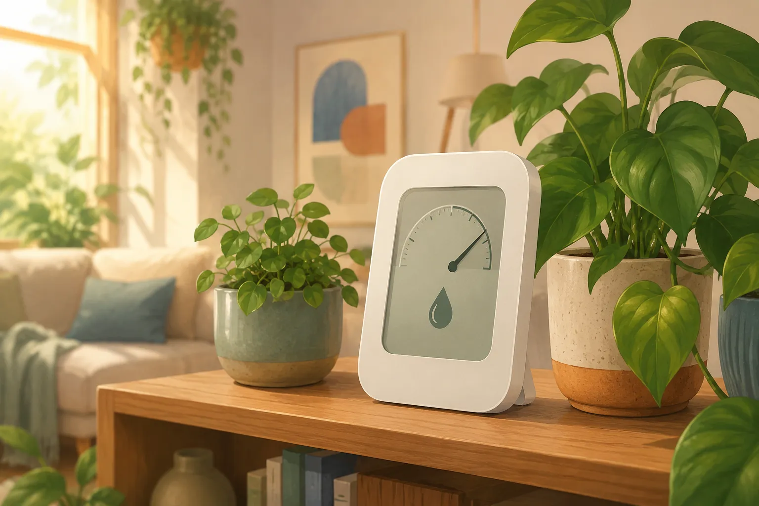Optimale Luftfeuchtigkeit in Räumen: Werte je Zimmer